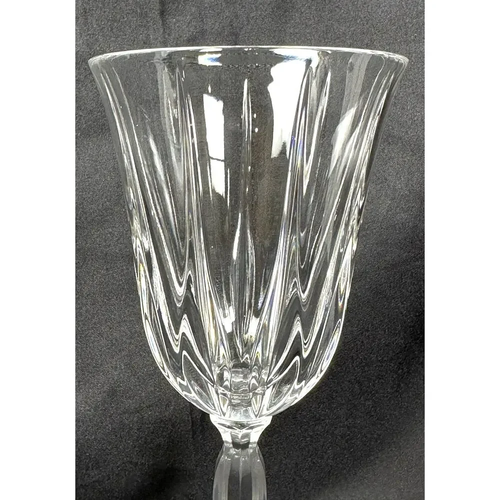 Noritake VENDOME Crystal Water Goblet Vintage Retired 8 5/8